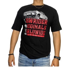 Black Lowrider original worldwide tshirt